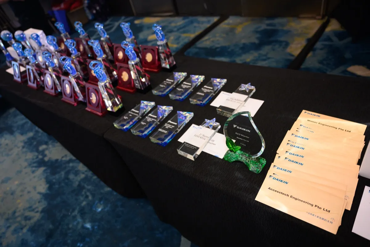 Daikin awards night stage production Singapore