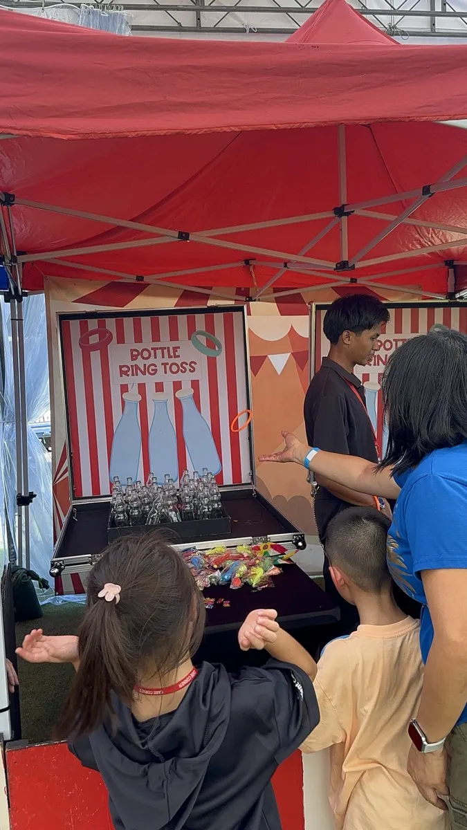 PropNex Family Day inflatable park event