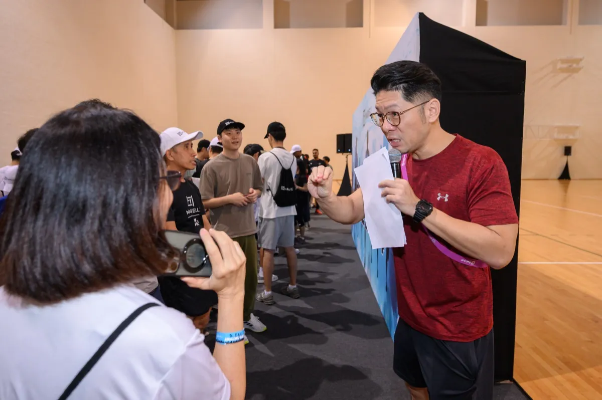 Mass participation event Singapore charity fundraising walk