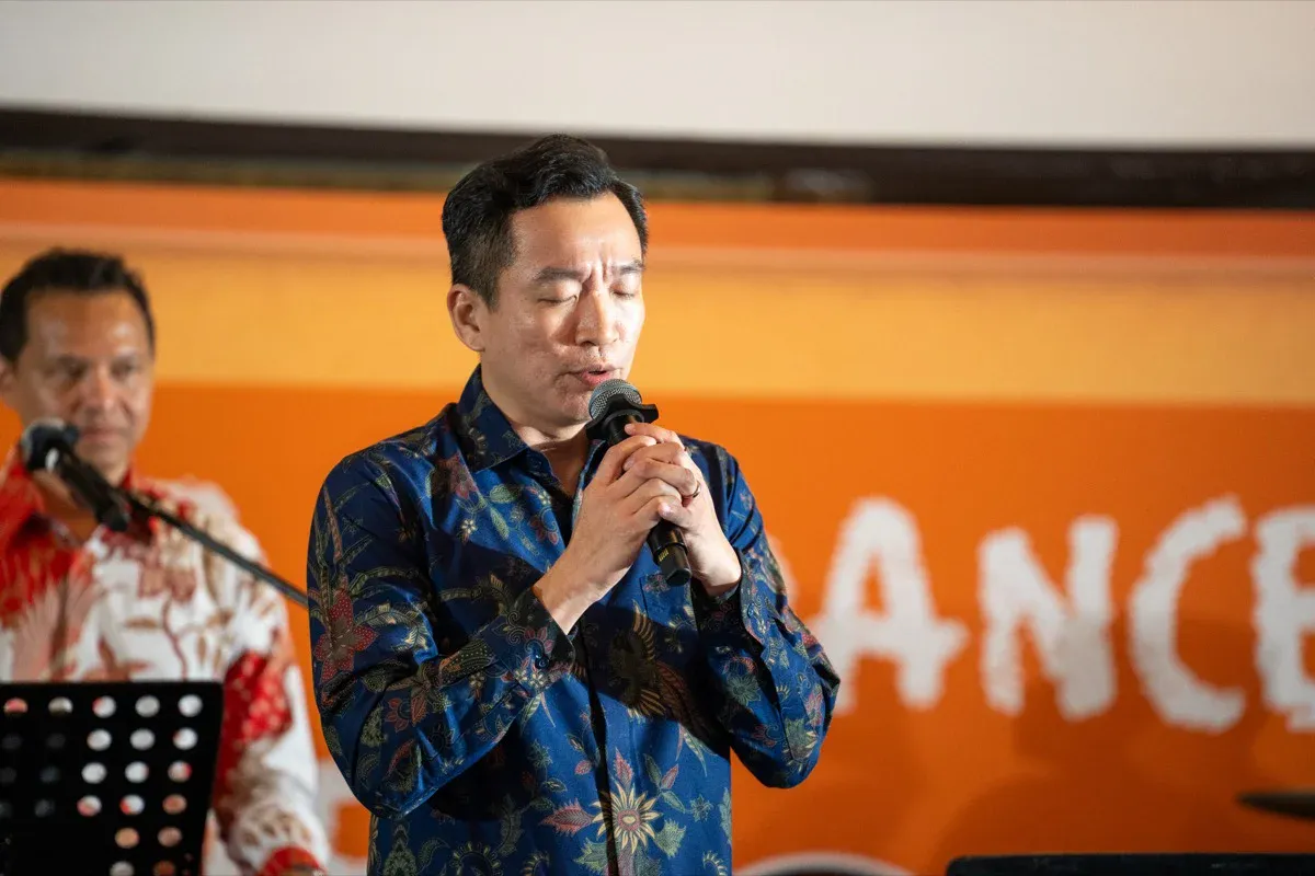 Corporate dinner and dance event in Singapore