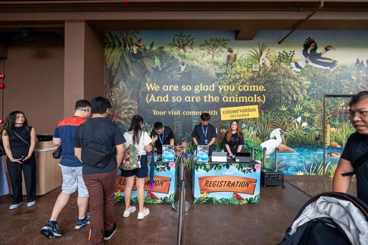 Corporate family day event with activities in Singapore