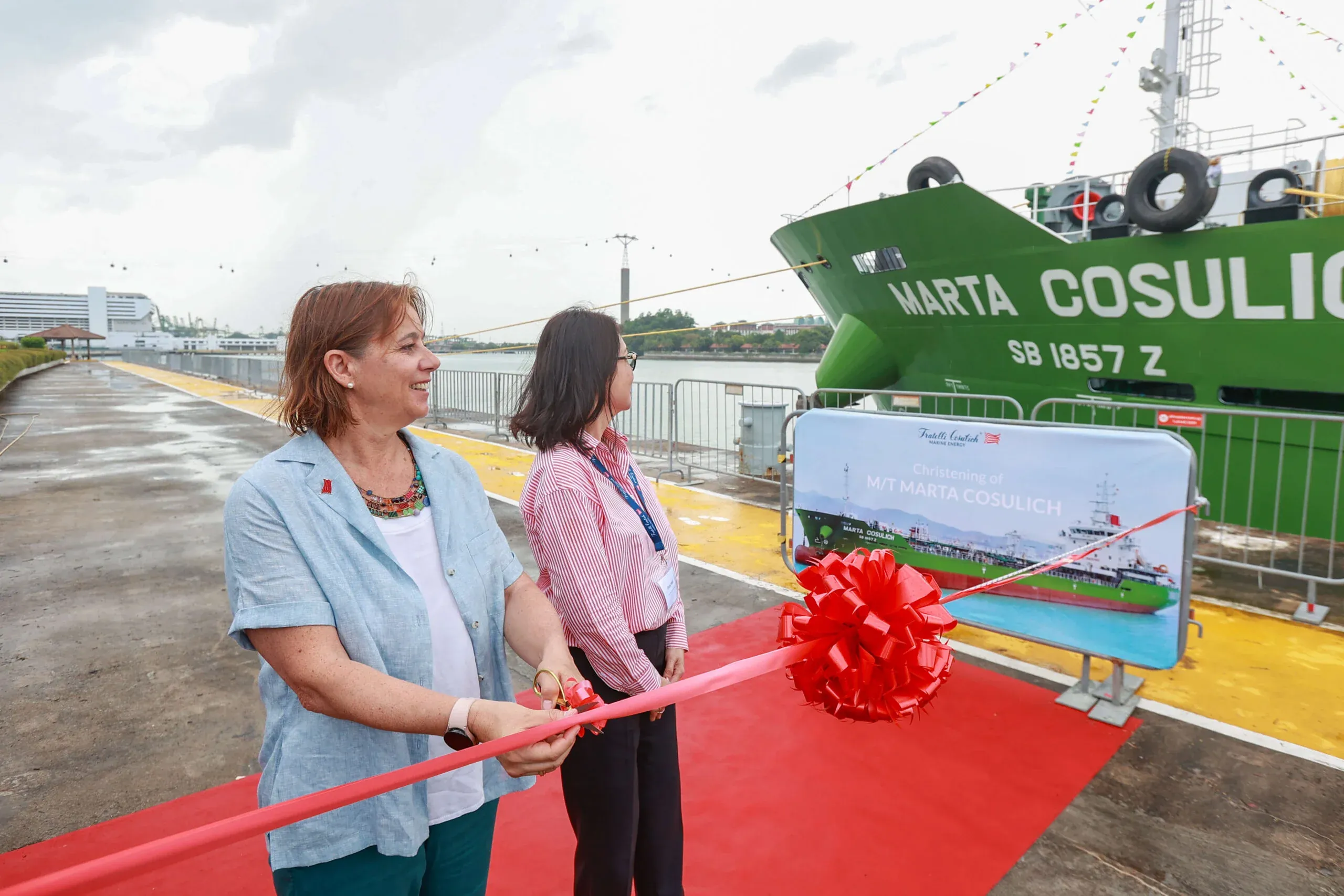 Fratelli Cosulich ship christening ceremony organised by Get Out Events Singapore