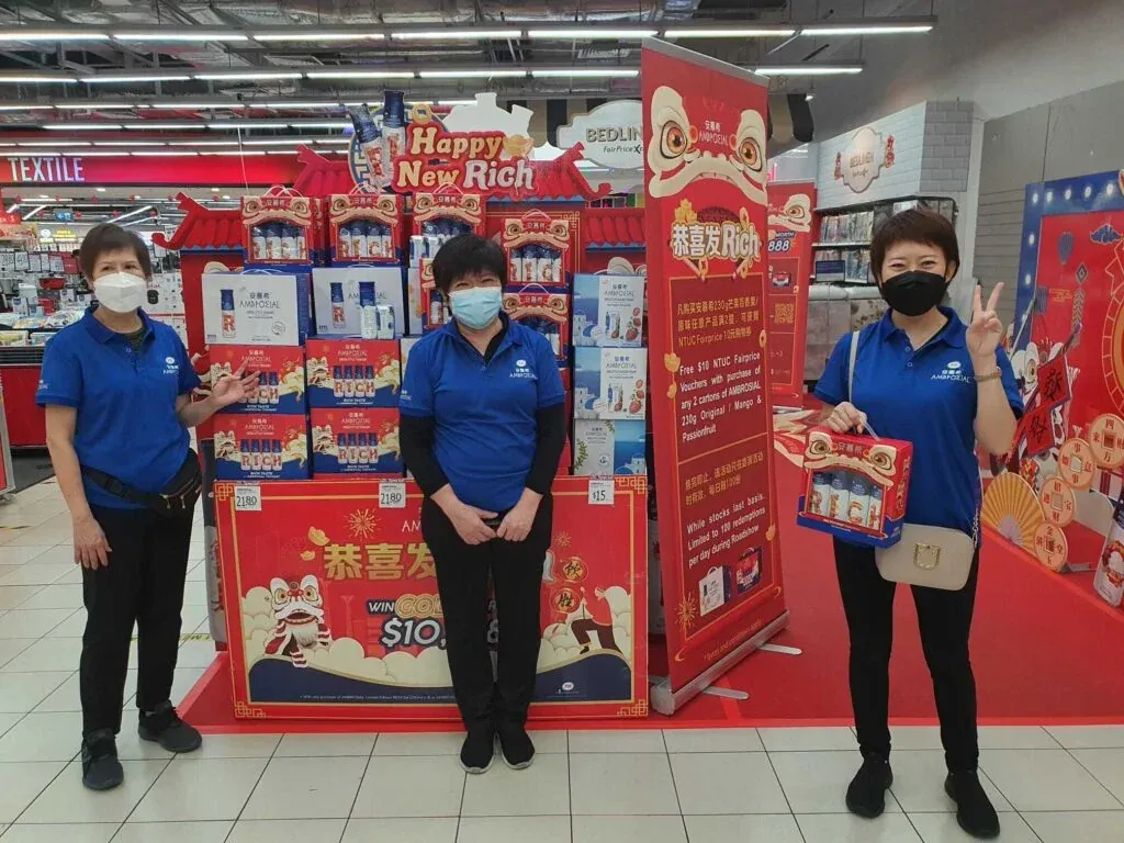 FMCG brand activation team event consumer engagement Singapore