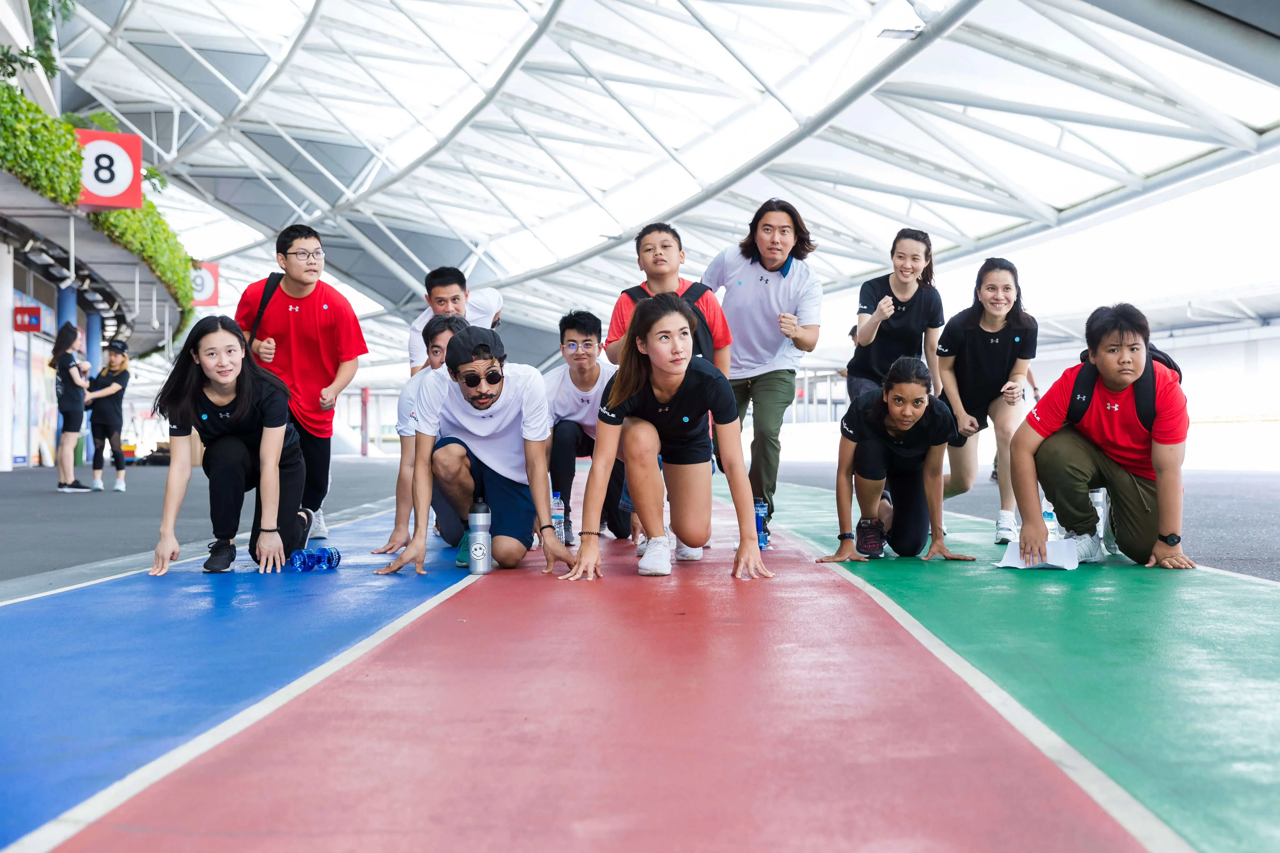Under Armour team building Singapore - Get Out Events
